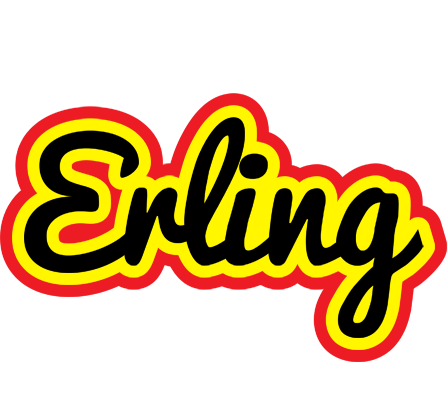 Erling flaming logo