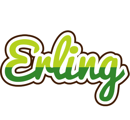 Erling golfing logo