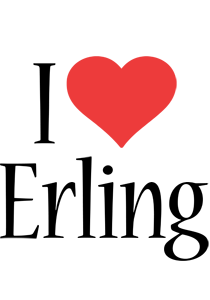 Erling i-love logo