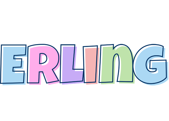 Erling pastel logo