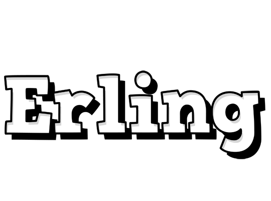 Erling snowing logo