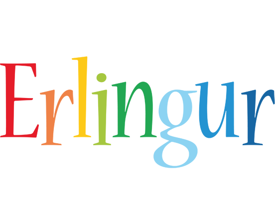 Erlingur birthday logo