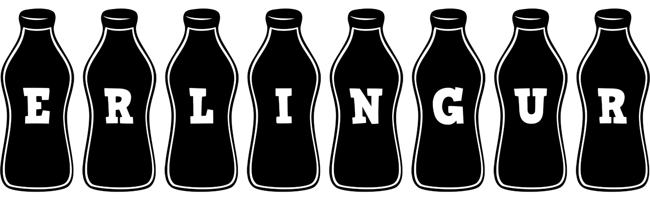 Erlingur bottle logo
