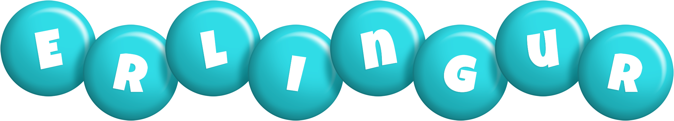 Erlingur candy-azur logo