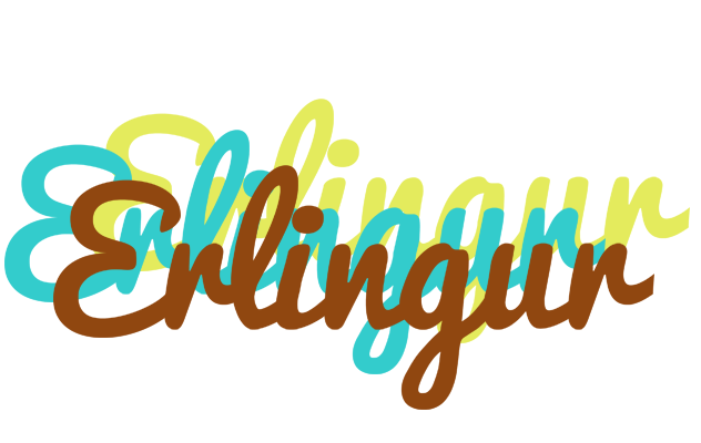 Erlingur cupcake logo