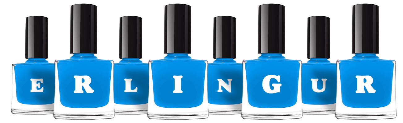 Erlingur glossy logo