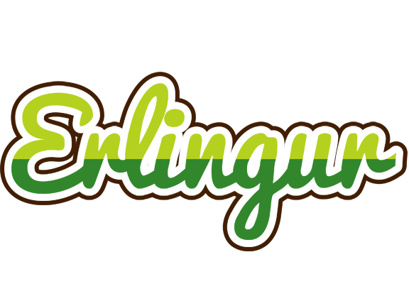 Erlingur golfing logo