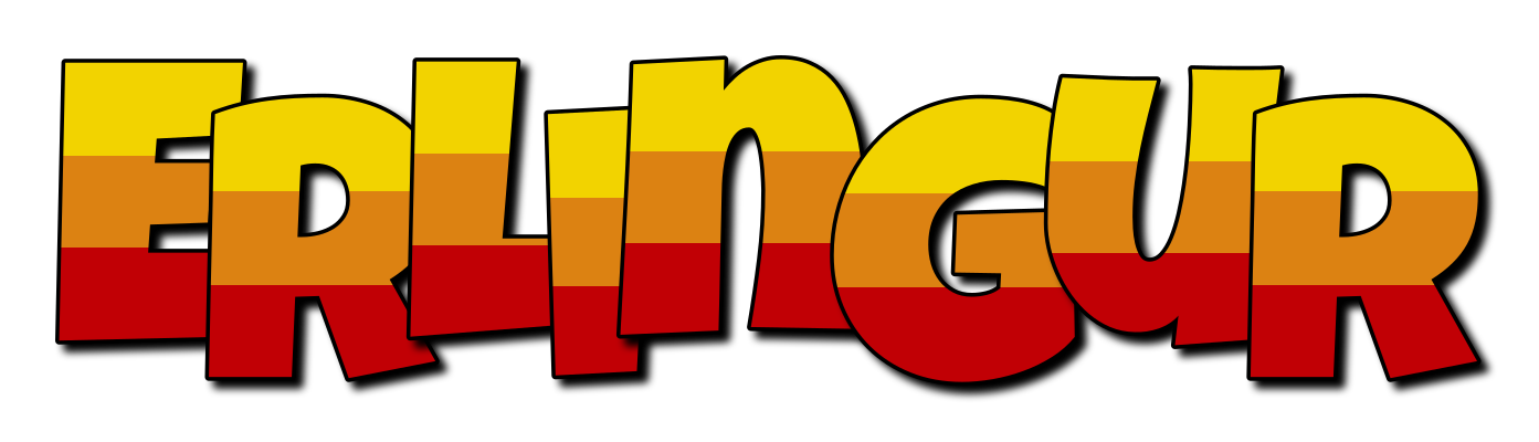 Erlingur jungle logo