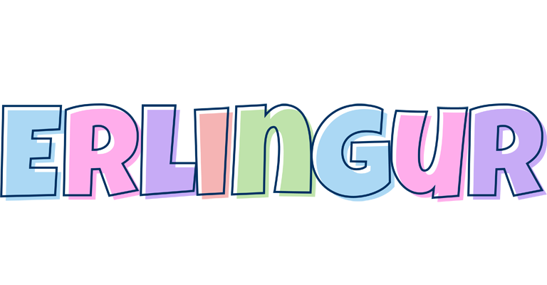 Erlingur pastel logo