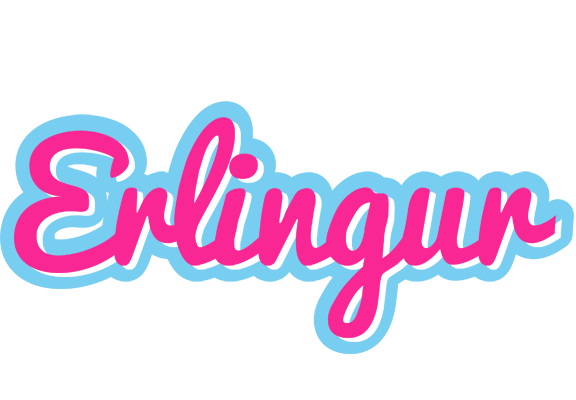 Erlingur popstar logo