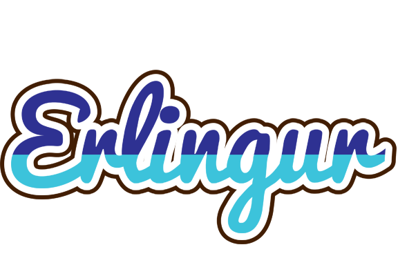 Erlingur raining logo
