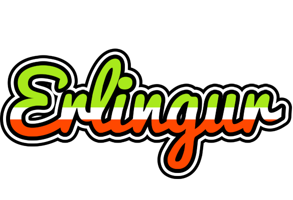 Erlingur superfun logo