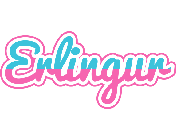 Erlingur woman logo