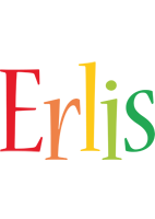 Erlis birthday logo