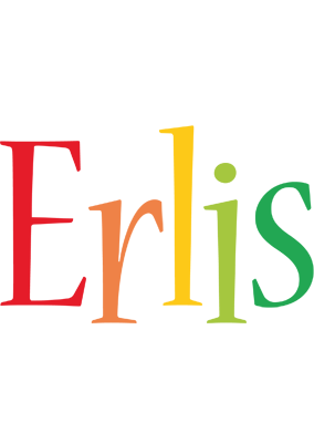 Erlis birthday logo