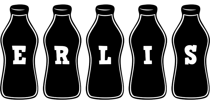 Erlis bottle logo