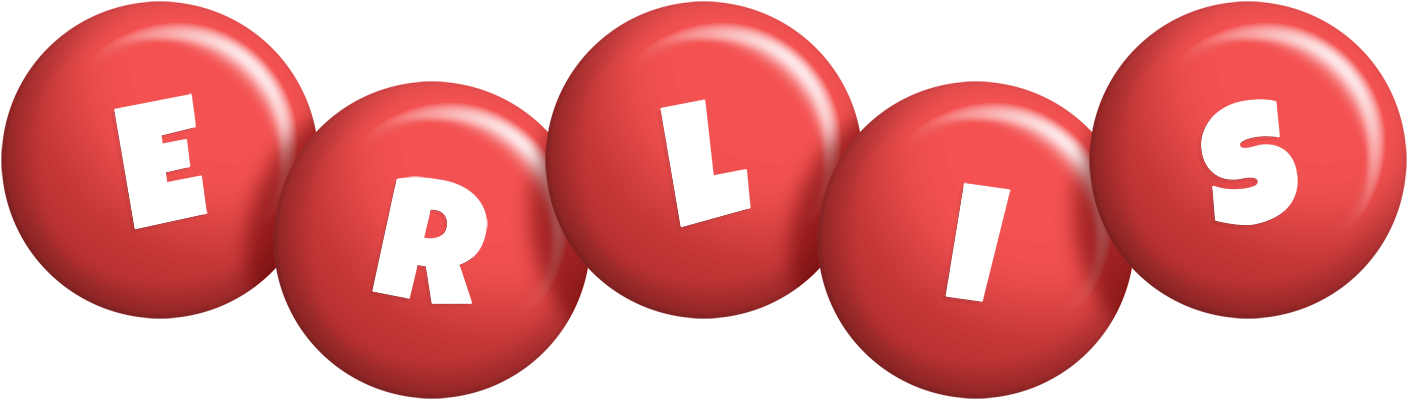 Erlis candy-red logo