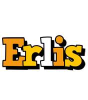 Erlis cartoon logo