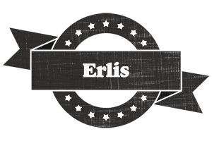 Erlis grunge logo