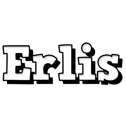 Erlis snowing logo