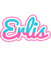 Erlis woman logo