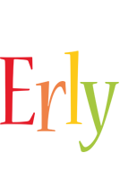 Erly birthday logo