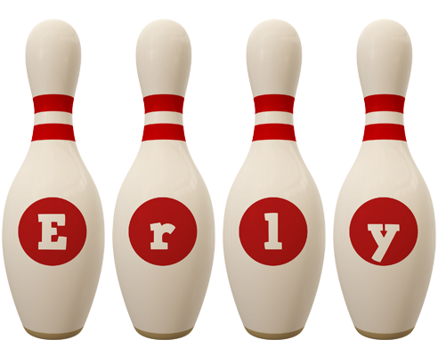 Erly bowling-pin logo
