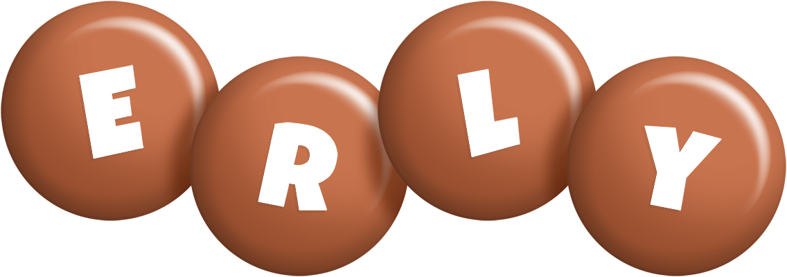 Erly candy-brown logo