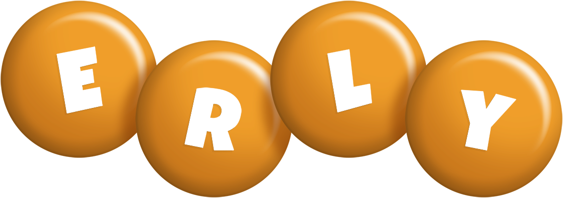Erly candy-orange logo