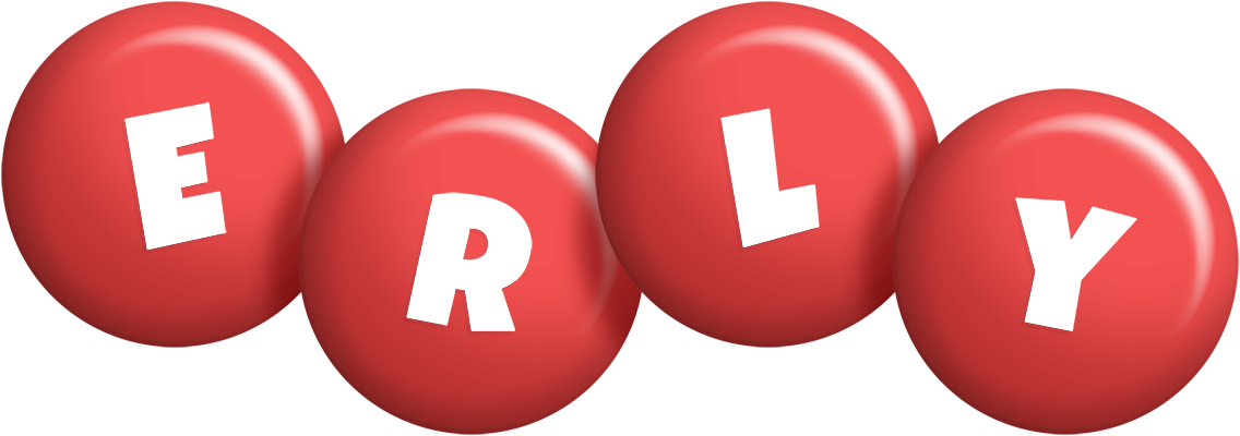 Erly candy-red logo