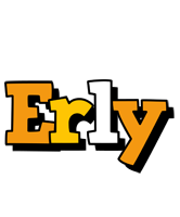 Erly cartoon logo