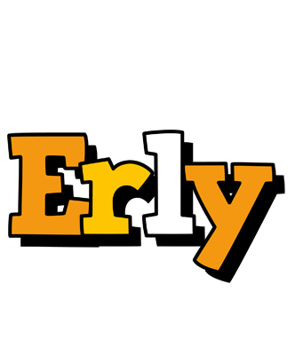 Erly cartoon logo
