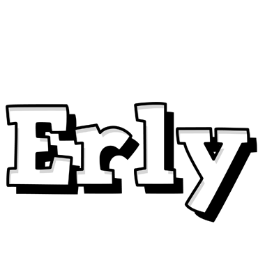 Erly snowing logo