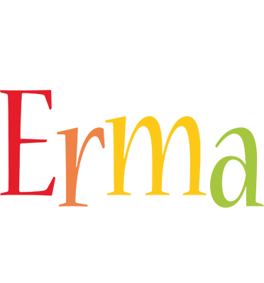 Erma birthday logo