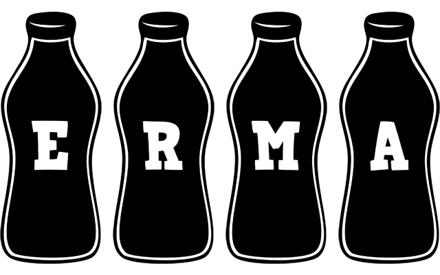 Erma bottle logo