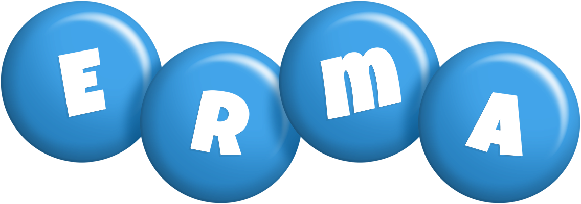 Erma candy-blue logo