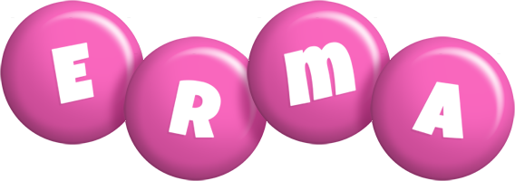 Erma candy-pink logo