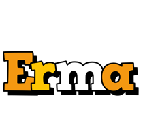 Erma cartoon logo