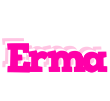 Erma dancing logo