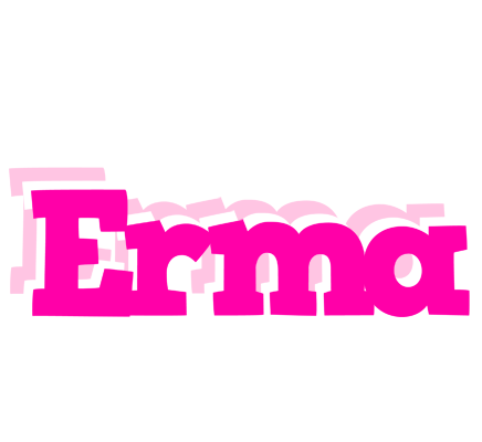 Erma dancing logo