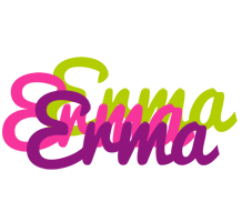 Erma flowers logo