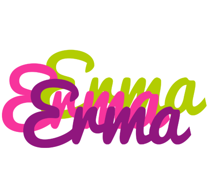 Erma flowers logo