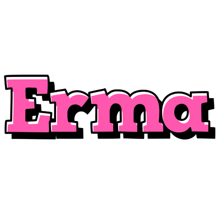 Erma girlish logo