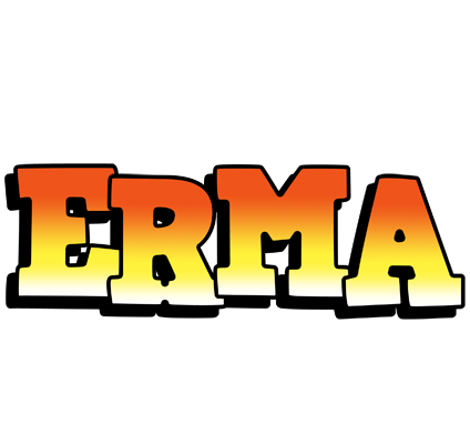 Erma sunset logo