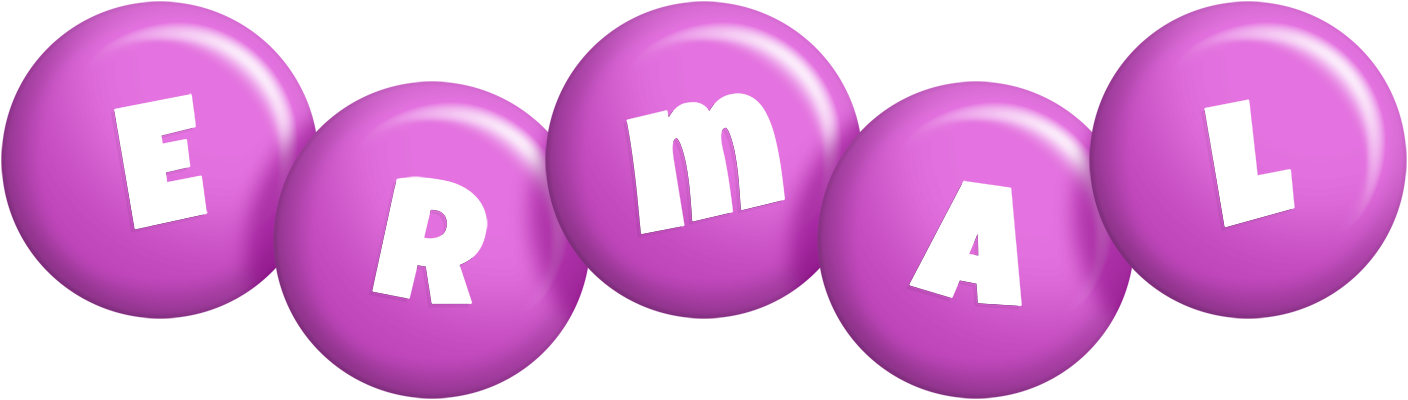 Ermal candy-purple logo