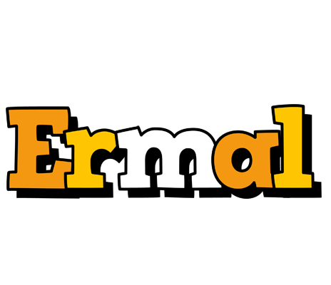 Ermal cartoon logo