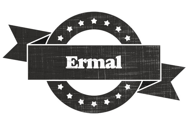 Ermal grunge logo