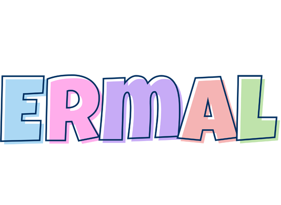 Ermal pastel logo