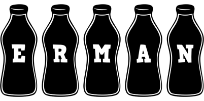 Erman bottle logo