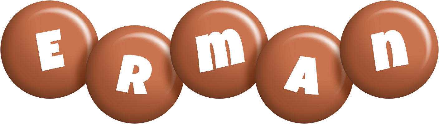 Erman candy-brown logo